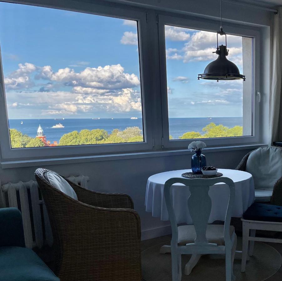 Marina Z Widokiem Na Morze Lägenhet Sopot Exteriör bild