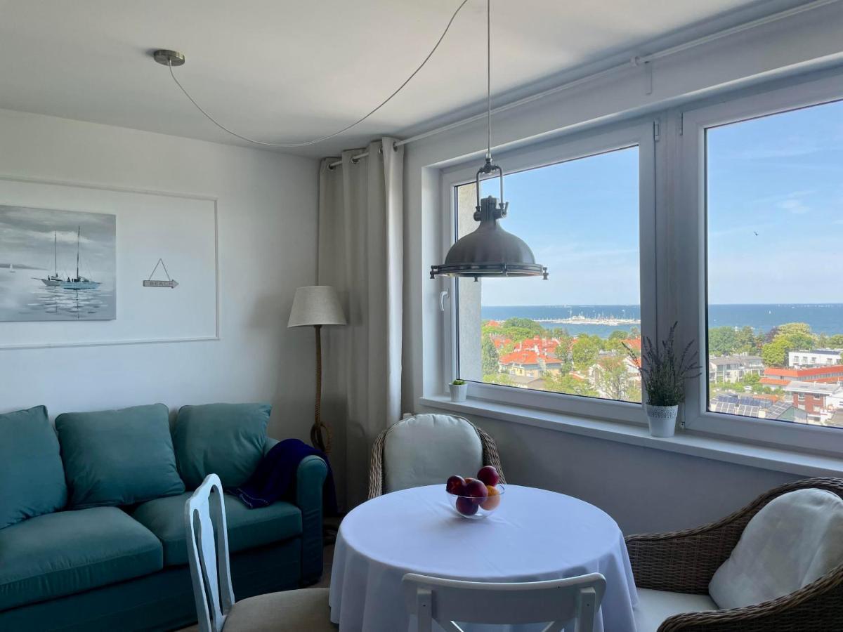 Marina Z Widokiem Na Morze Lägenhet Sopot Exteriör bild
